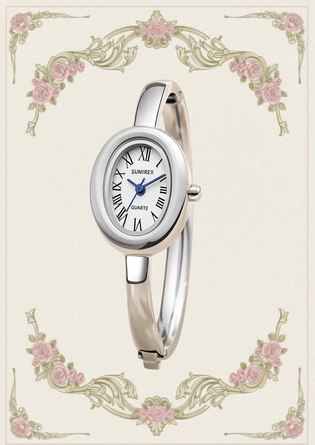 Classic Oval Bangle Watch
