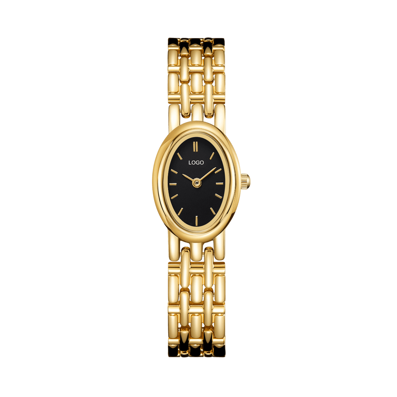 Elegant Gold Classic Wristwatch