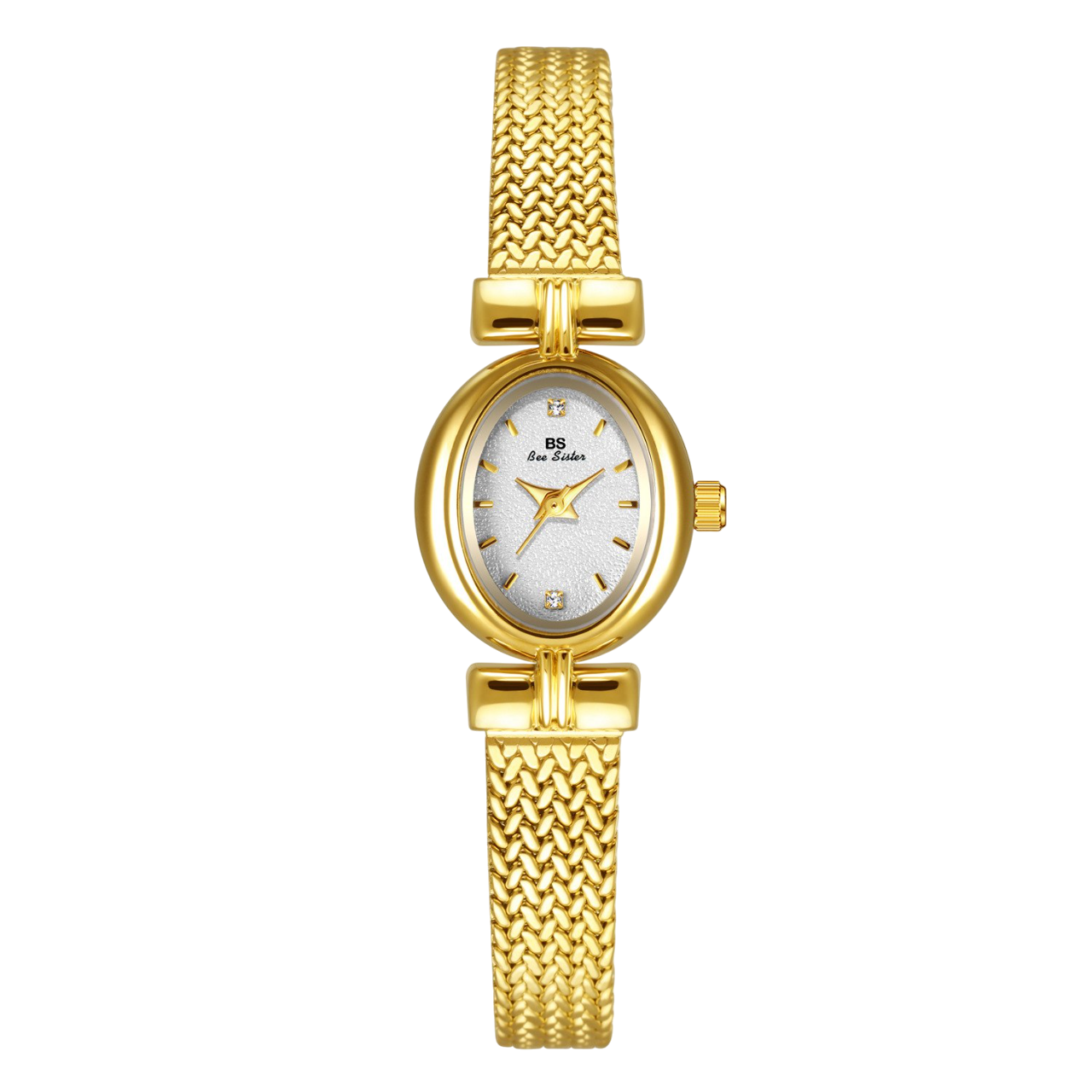 Vintage Mesh Band Cocktail Watch